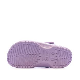 Sandalias malva unisex Crocs Classic Clog ver 0