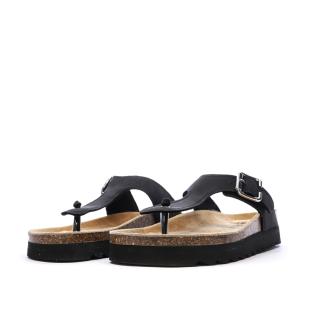 Sandales Noires Femme Lemon Bay PHUKET vue 0