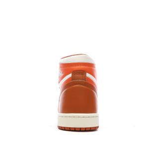 Air Jordan 1 High MM Baskets Oranges Femme Nike vue 0