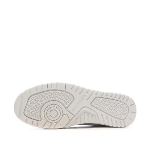 Baskets Blanches/Olive Homme Tommy Hilfiger Th Hi Vulc vue 0