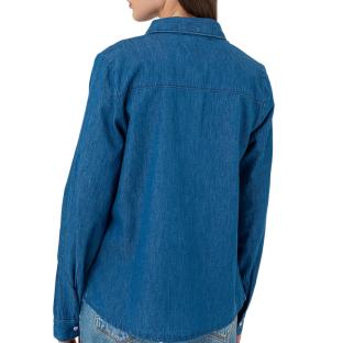 Chemise Bleu Femme Pieces Ceris vue 0