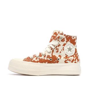 Orange/Beige Women's Sneakers Converse Chuck Taylor All Star Lift Photo of the Espace des Marques %store% store - view of %key%