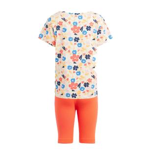 Orange Girl's Adidas Cyc Short Tee S Trainingsanzug Ansicht 0