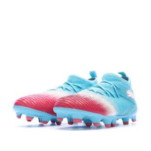 Chaussures de Football Bleu/Rose Puma Future 8 Match Fg/ag vue 0