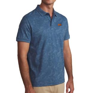 Polo Bleu Homme TBS Regate vue 0