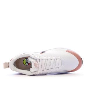 Baskets Blanches/Roses Femme Nike Air Max Nuaxis vue 0