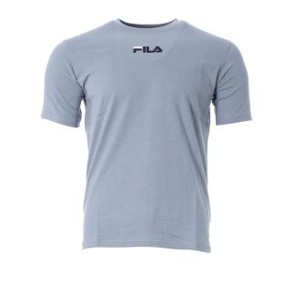 T-shirt Bleu Clair Homme Fila Embroidere vue 0