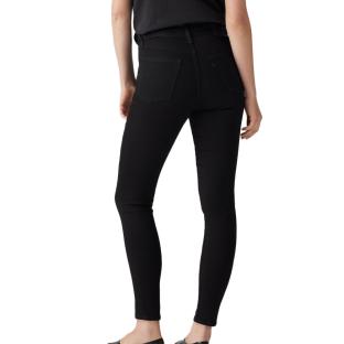 Jean 721 Femme Skinny Noir Levi's High Rise Skinny Med Indig vue 0