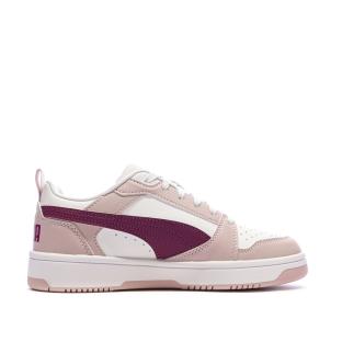 Baskets Rose/Blanc Garçon Rebound Low vue 0