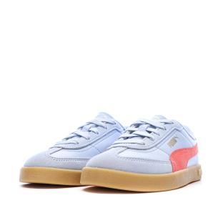 Baskets Bleu/Rouge Mixte Puma Club Ii Era vue 0