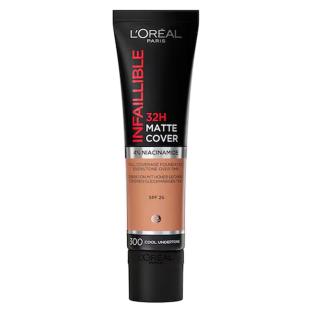Base de maquillaje L'Oréal Paris Infaillible Matte Cover 300 Rosé ver 0