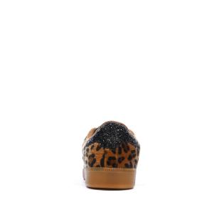 Baskets Camel/Noires Femme Only Sandra vue 0