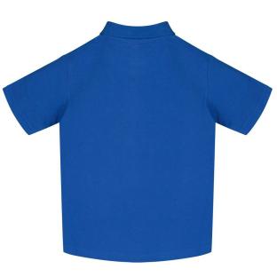 Polo Bleu électrique Garçon Timberland T604371 vue 0