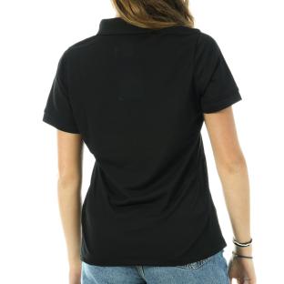 Polo negro de mujer Odlo Georgia ver 0