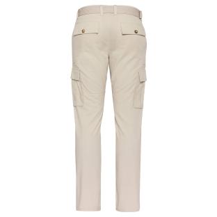 Pantalon Cargo Beige Homme Schott TRASSAULT vue 0