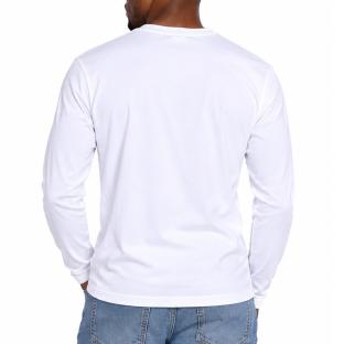 Camiseta blanca de hombre con mangas Redskins ver 0