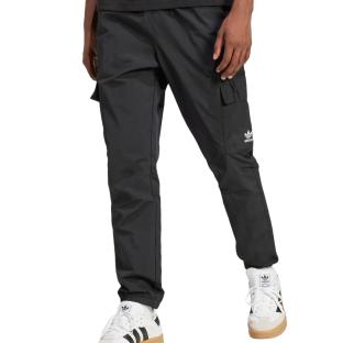 Pantalones fluidos negros para hombre Adidas Ess Woven ver 0