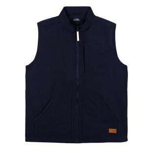 Chaqueta sin mangas azul marino para hombre TBS OLBINSAN ver 0