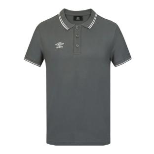 Polo gris para hombre Umbro Clásico ver 0