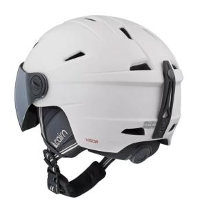 Weißer Skihelm für Damen und Herren von Cairn Visor Ansicht 0