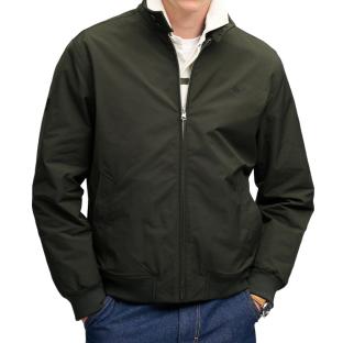 Veste Kaki Homme SuperDry Campus Padded Harrington vue 0
