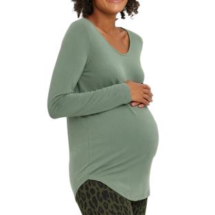 T-Shirt de Grossesse Vert Femme Vero Moda Marternity Filli vue 0