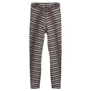 Leggin Negro/Blanco Mujer Malla Puma Lemlem 7/8 ver 0