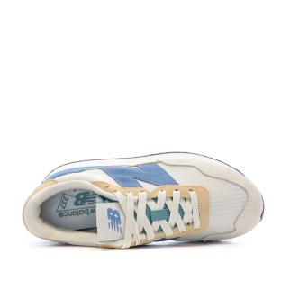WS237 Baskets Beige/Bleu Femme New Balance vue 0