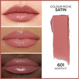 Rouge à Lèvres Satiné Color Riche L'Oréal Paris 601 Worth It vue 0