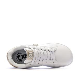 Baskets Blanches/Doré Femme Xti Plata vue 0