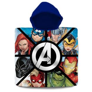 Poncho Marine Sport Zone Algodon 60x120 Avengers Ansicht 0