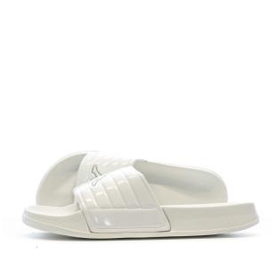 Claquettes Blanche Femme Kappa Noles 361I15W vue 0