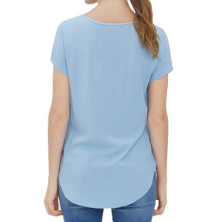 T-shirt Bleu Femme Vero Moda Becca vue 0