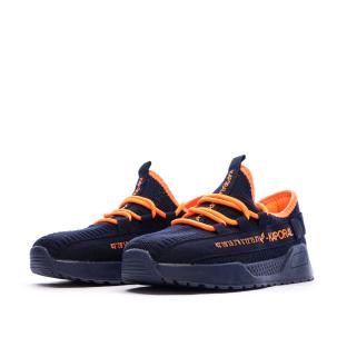 Baskets Marine/Orange Garçon Kaporal Dofini vue 0