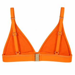 Top de bañador naranja para mujer Grain de Sable Lea ver 0