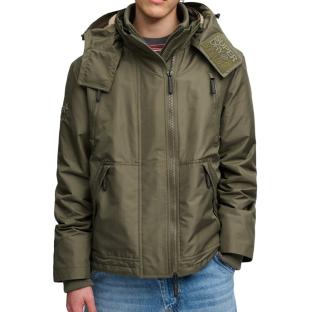 Manteau Kaki Homme Superdry Hooded Arctic vue 0