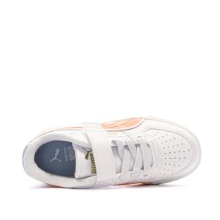 Puma Caven III Retro White/Orange Boys’ Trainers Photo of the Espace des Marques %store% store - view of %key%