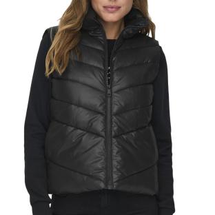 JDY Fiona Women's Black Sleeveless Coat Photo of the Espace des Marques %store% store - view of %key%