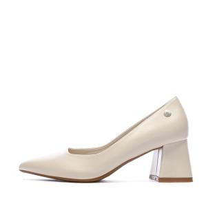 Zapatos de salón beige para mujer Refresh 175078 ver 0