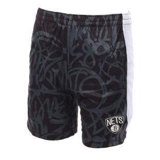 Short de Basketball Noir Garçon NBA Brooklyn Nets vue 0