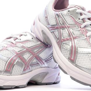 Zapatillas blancas/rosas unisex Asics Gel-1130 ver 0