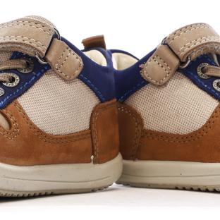 Baskets Hautes Marron/Beige Garçon Kickers Bottillon vue 0