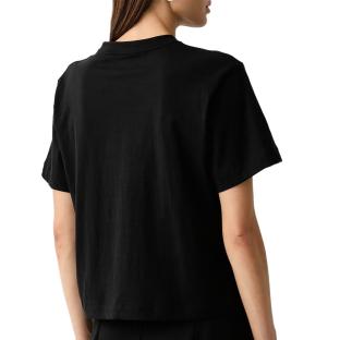 T-Shirt Noir Femme Calvin Klein Jeans Boxy Bold vue 0
