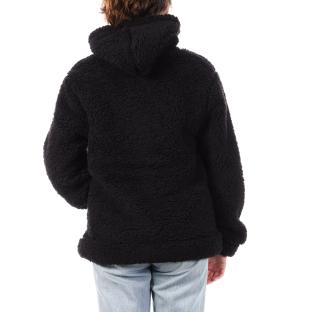 Sherpa-Jacke Schwarz Damen Sherpa Compagnie des Amériques MARGAUX Ansicht 0