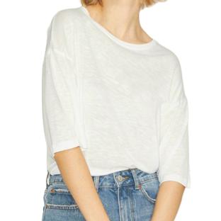 Camiseta blanca de mujer JJXX Gaia ver 0