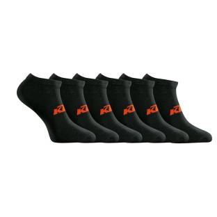 X3 Paar Socken Schwarz/Orange für Herren KTM 1CHLCX3NR Ansicht 0