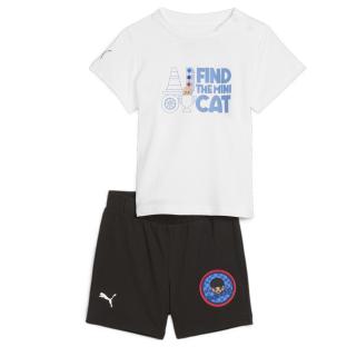 Conjunto Puma Blanco/Negro, Niño pequeño ver 0