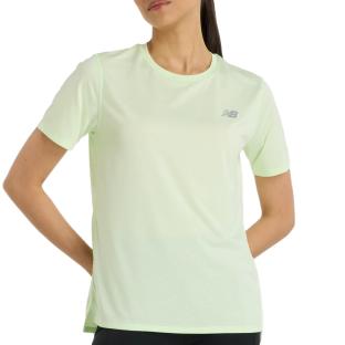 T-Shirt Vert Femme New Balance Sport Essentials vue 0