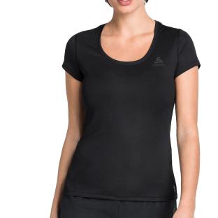 T-shirt technique Noir Femme ODLO Active Fdry vue 0