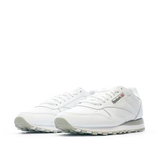 Baskets Blanches Homme Reebok Classic Leather vue 0